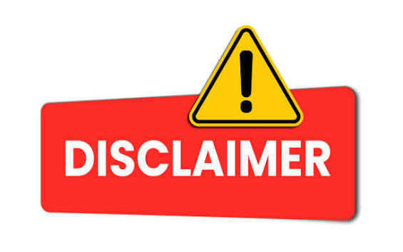 Disclaimer